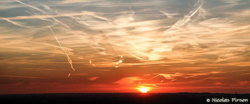 sunset brussels sun clouds canon eos soleil stitch belgium cloudy coucher bruxelles panoramic 7d nuages brussel panoramique 24105 nuageux molenbeeksaintjean