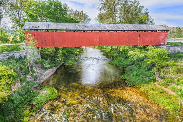 Covered Bridge at Scipio, Indiana