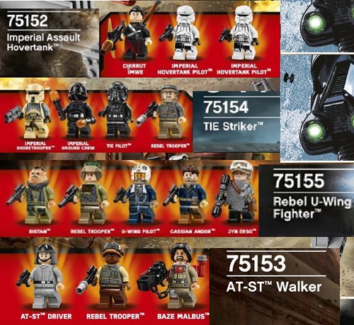 rogue one minifigures
