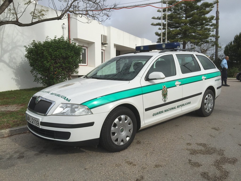 GNR Police Car Portugal - Skoda