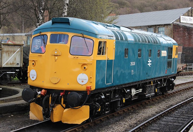 26038 IS SEEN AT KEIGHLEY ON 27 APRIL 2013 SHORTLY BEFORE ITS NAMING CEREMONY