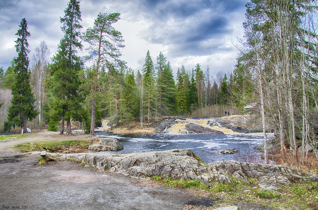 Ahvenkoski Rapids, Karelia  Пороги Ахвенкоски, Карелия