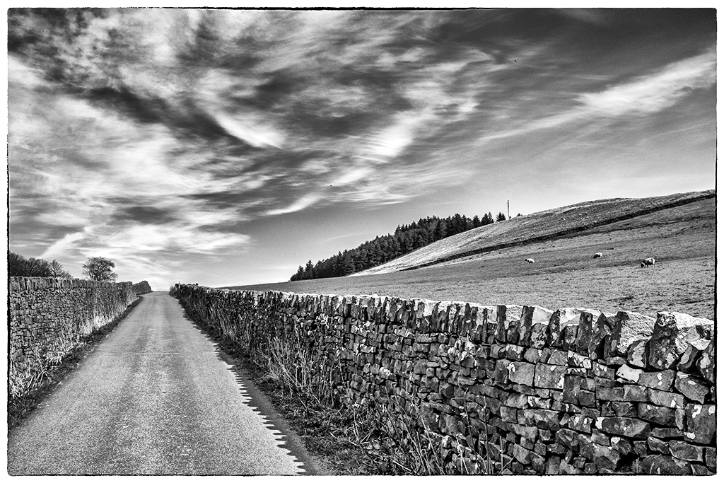 The Long Unwinding Road B&W | HELEN M BUSHE | Flickr