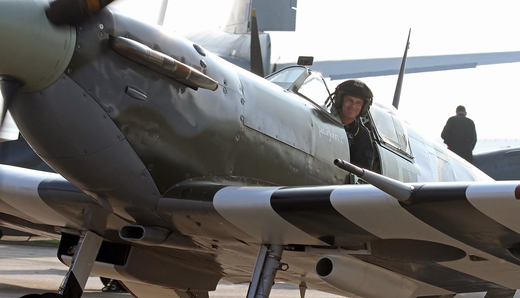 AB910 SUPERMARINE SPITFIRE CONNINGSBY | peter | Flickr