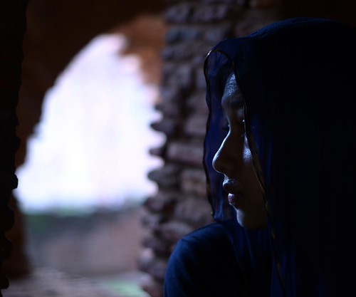 An experimental portrait in the ruins of Residency complex : Historical city of Lucknow, India. | by biswarupsarkar72