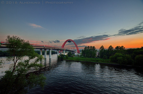 landscape cityscape outdoor wide bridge nikon d7000 tamron tamron1024 lens пейзаж city moscow sunset pdrfn москва живописный мост