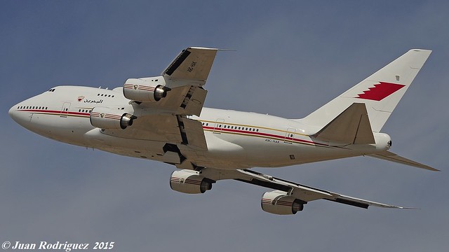 A9C-HAK - Bahrain  Royal Flight  Boeing 747SP-Z5
