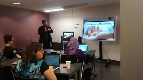 Chris inspiring future video makers | by mcmaster_egs