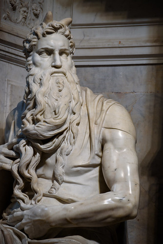Rome - Rione I Monti - San Pietro in Vincoli - Moses by Michelangelo