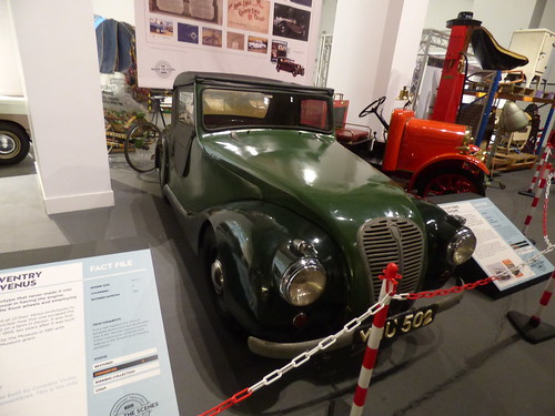 Coventry transport museum exhibit