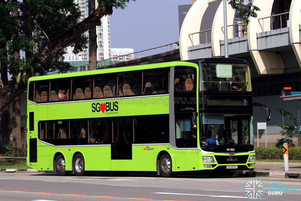 MAN A95 (Lion's City DD | 3-Door) - SBS Transit | SG5999Z on… | Flickr