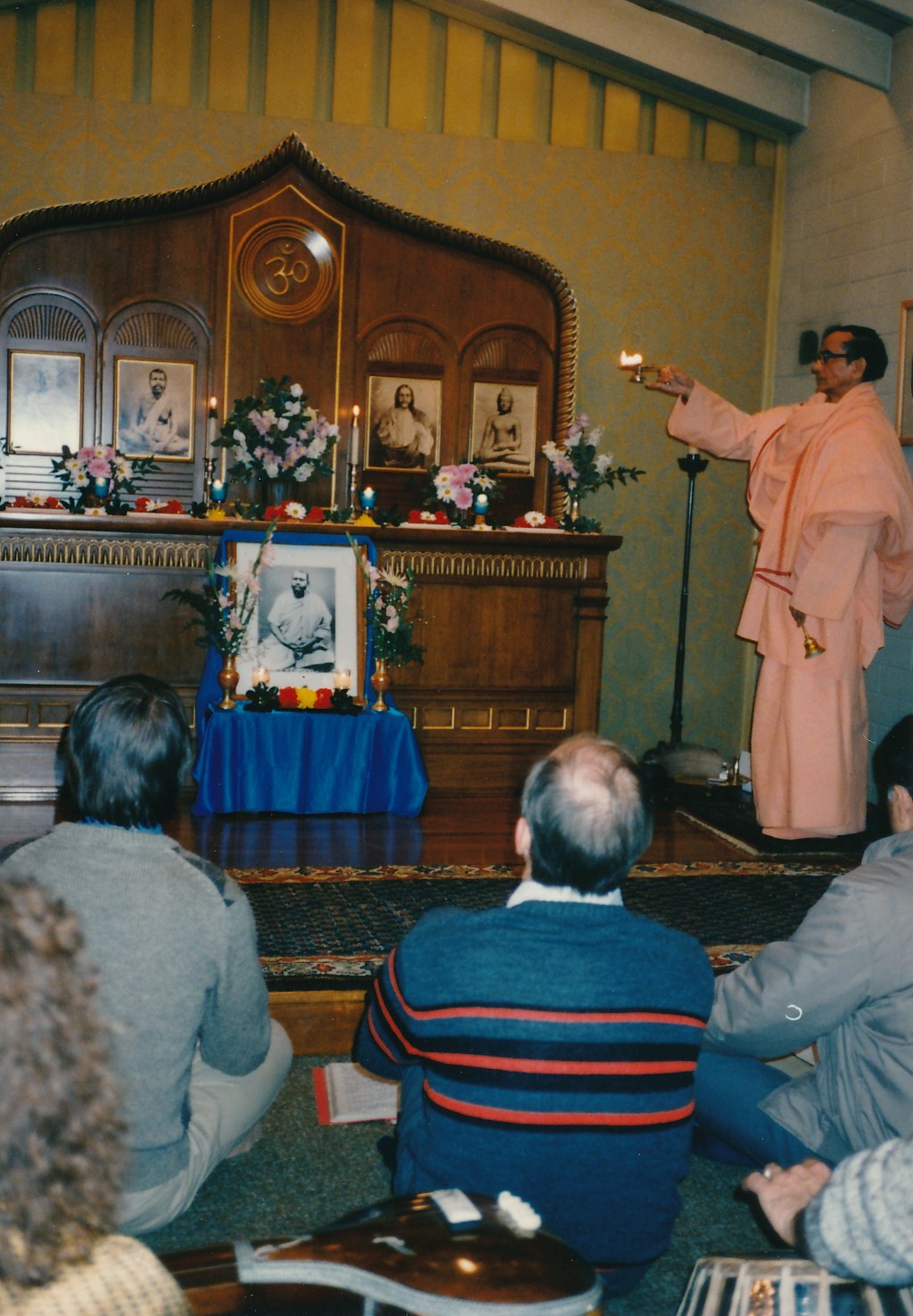 Sacramento Swami Pramathananda Sac Choir Swami Brahmananda Puja