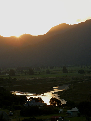 sunset newzealand collingwood