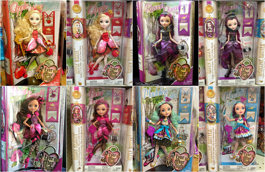 Ever After High Re-Release Comparison, Saw the re-released …