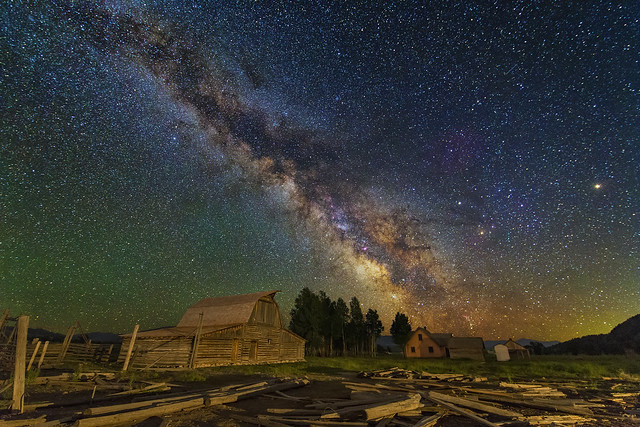 Moulton Barn Milky Way