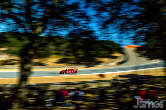 2015 Monterey Grand Prix Laguna Seca - GTLM - #62 Risi Competizione Ferrari F458 Italia - Turn8a