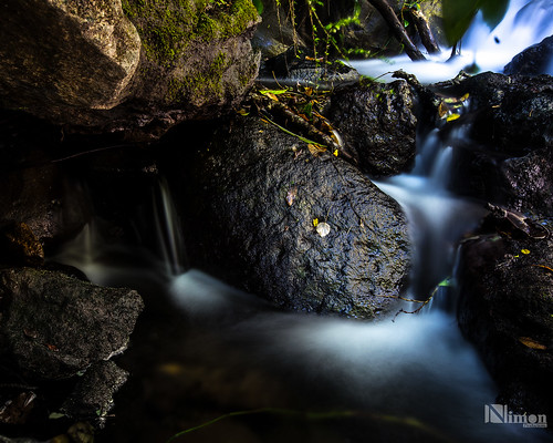 nikon d610 water waterfall longexposure rocks stream costarica centralamerica texture leaves moss pool
