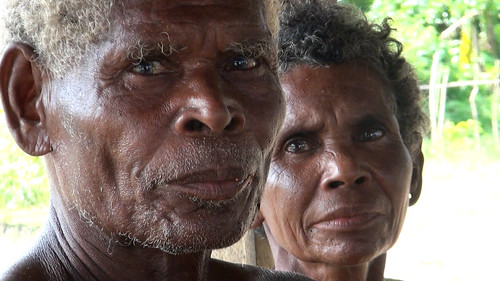 Elderly Agta couple