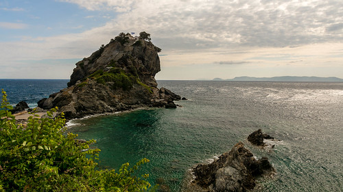 skopelos saint john agios ioannis island chapel church seascape sea greece sporades vacations