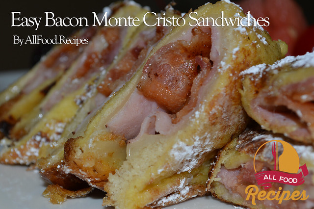 Easy Bacon Monte Cristo Sandwiches