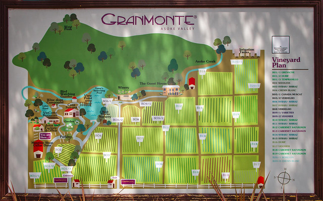 GranMonte Winery Sign, Thailand