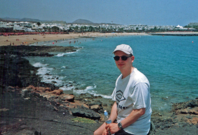 Me by the sea in Costa Teguise
