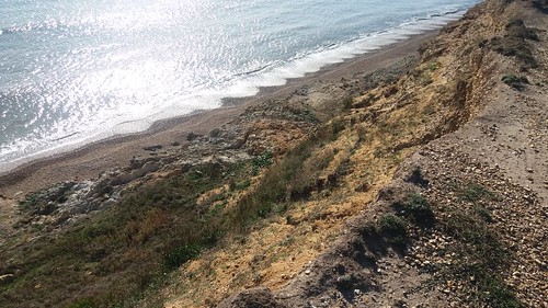 20160907_161423 Hordle Cliff - erosion