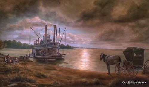 horse tree century river mississippi landscape view candid 1800s scenic canvas natchez steamboat oilpaintings nokialumia lumia1020
