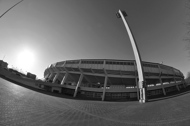 The architecture of the Malmö Stadium