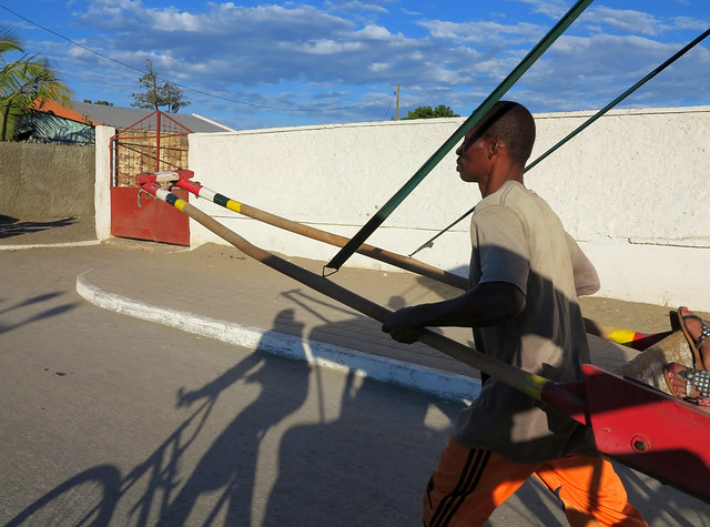 Madagascar Street Scenes: Push-Push riders (2 of 5)