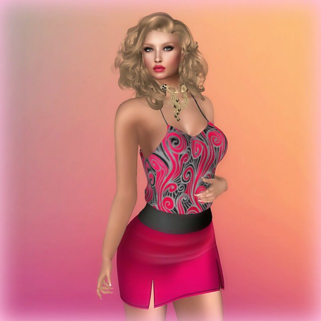 LUXE Paris Pink Dress