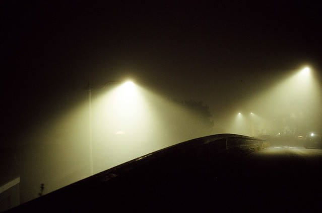 Fog Lights at Night