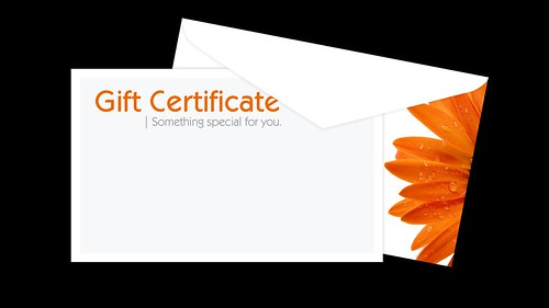 Gift Certificate Voucher White | by Alan O'Rourke