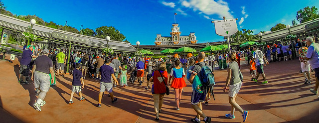 Magic Kingdom Entrance Walt Disney World