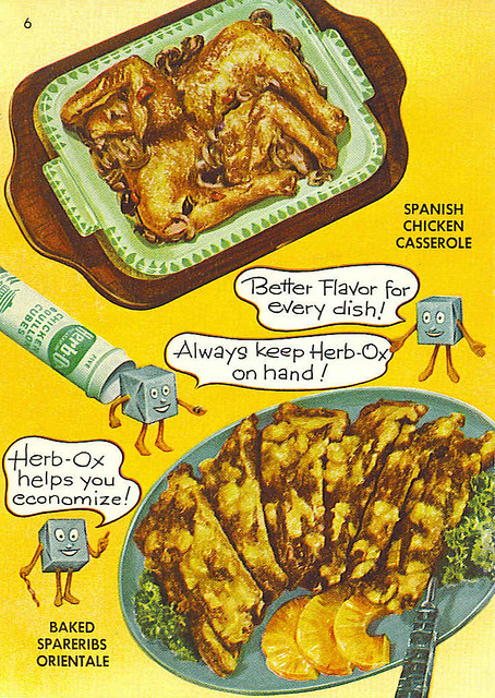 Herb-Ox Cookbook, 1958