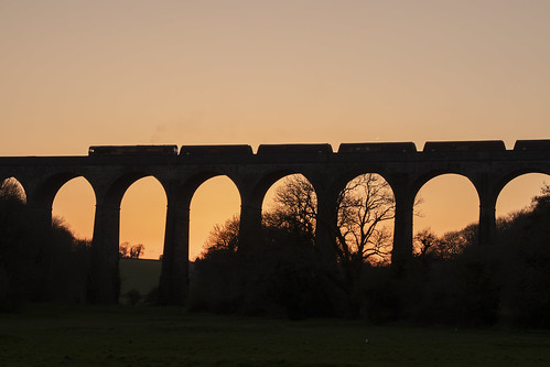 sunset trains coal class66 evening porthkerry viaduct weather wales southwales railways railroads flickr spring april freight uk goods geotagged barry locomotive 66089 dbcargo jeremysegrott photos photographs pictures images photography stock viewofporthkerryviaduct canon 80d eos camera forwebsite forwebpage forblog forpowerpoint forpresentation