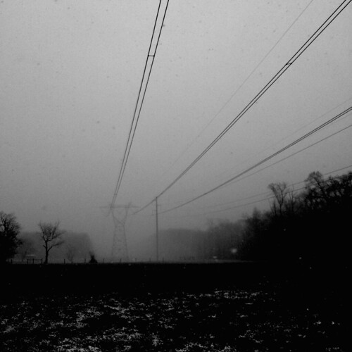 winter blackandwhite snow nature monochrome weather squall contrast square landscape blackwhite snowstorm cellphone highcontrast maryland powerlines 365 phonephoto apps iphone earthnature cecilcounty enveloping phoneography marylandnature squarelandscape squarenature iphoneography iphone5s image30100 100xthe2015edition 100x2015