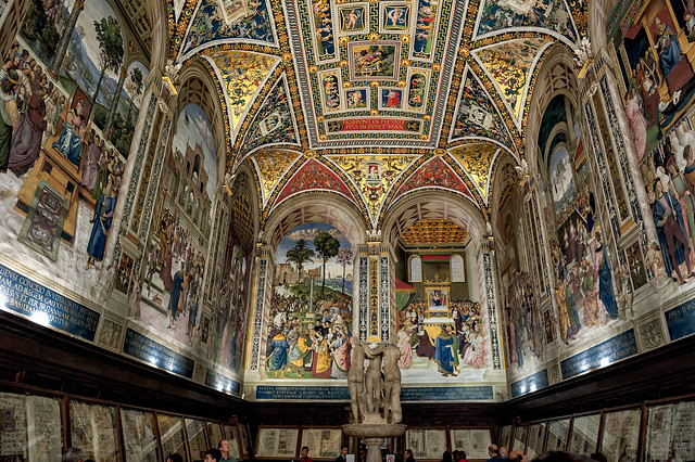 Pintoricchio - Biblioteca Piccolomini, Duomo di Siena