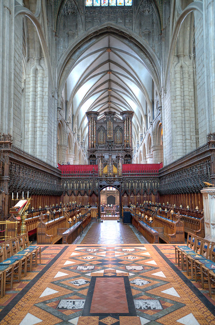 Gloucester Cathedral Choir Stalls