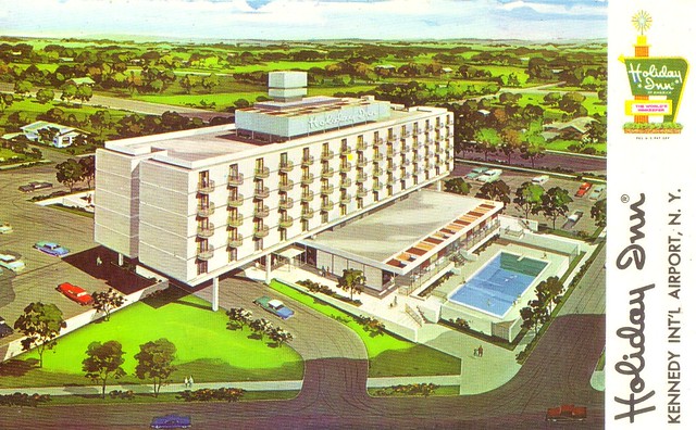 Holiday Inn Kennedy Airport (1970) - Green Fantasy / First Jet Into JFK