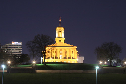 Tennessee State Capitol at Dusk