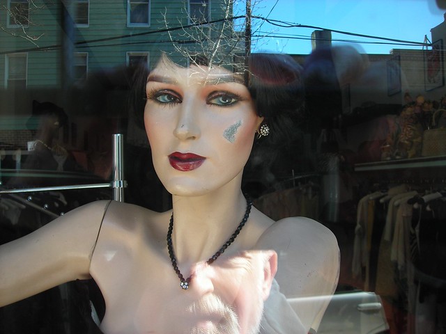 mannequin reflects