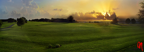Phot.Austria.Stegersbach.Golf.01.061623.9792.jpg by frankartculinary, Austria, Burgenland, Stegersbach, sunset over golf course 2, from the terrace restaurant “Pura Vida”