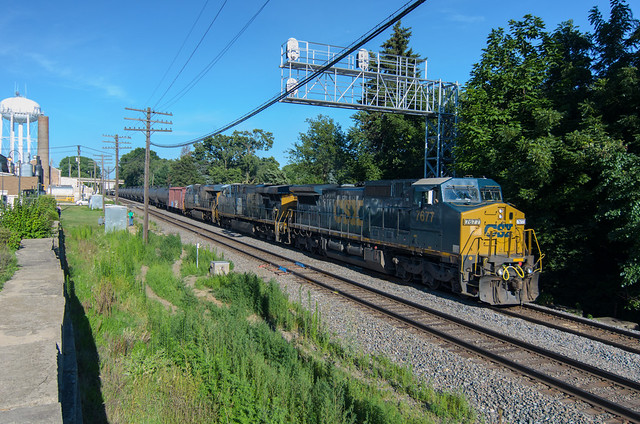 CSX on the BNSF in Rochelle
