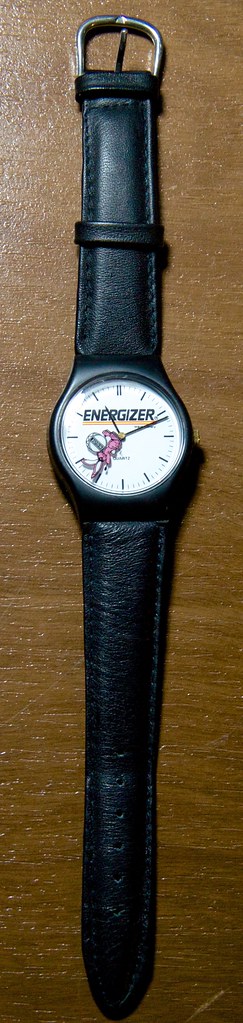 Watch, Quartz - Energizer Bunny, Genuine Leather Band, Japan Movement - Made in China - 04