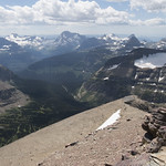View from the top of Mt. Siyeh