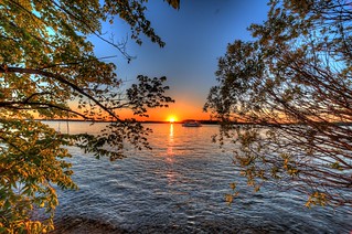 Sunset on Lake MInnetonka