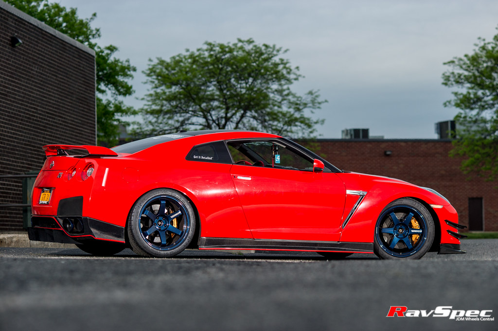 Ultimate R37 RAYS TE37 Ultra Mag Blue - Nissan GTR R35 | RAYS TE37 Ultra … | Flickr