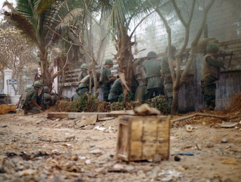 SAIGON 1968 -Tet Offensive - Góc ngã ba Võ Tánh-Trương Quốc Dung (nay là Hoàng Văn Thụ-TQD)