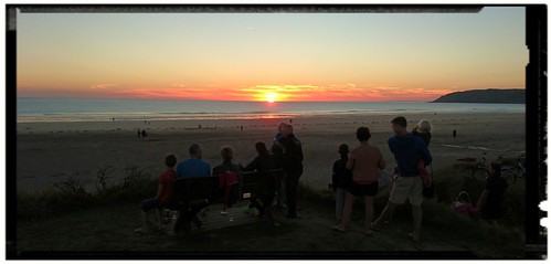 sunset couchédesoleil normandie manche sonyz5 plage beach lespieux france spectacle coastline friends coastling